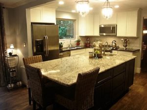 Kitchen-remodel-Gig-Harbor-Washington-white-cabinets