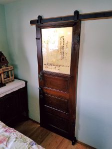 bathroom-remodel-Belfair-Washington-reclaimed-door-barn-door