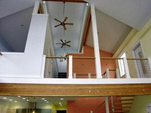 custom-loft-Belfair-Washington-open-rail-walkway-