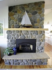 fireplace-Grapeview-Washington-cobblestone-