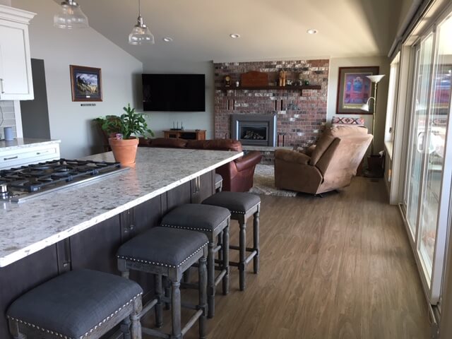 After Grapeview Kitchen Remodel in Mason Lake