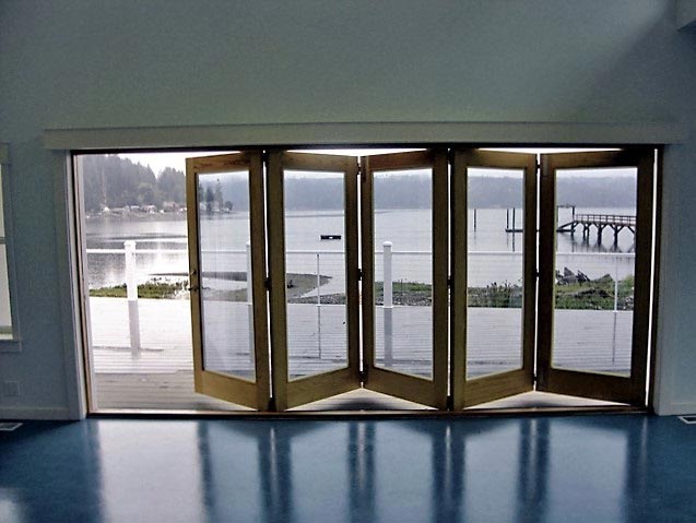 home-remodel-Belfair-Washington-folding-doors-waterfront-