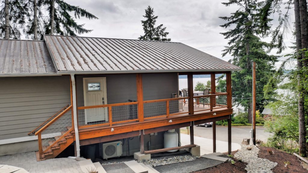 Completed Accessory Dwelling Unit with exterior view