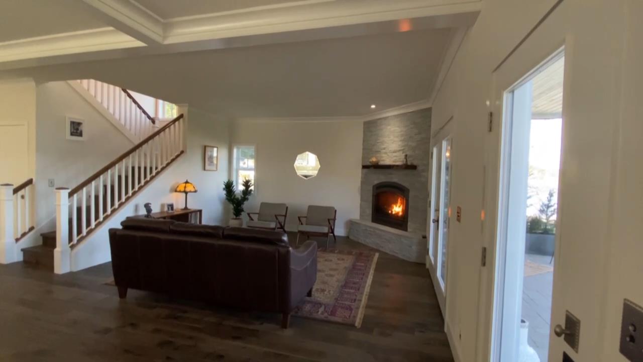 Custom Home Builder with Living Room Fireplace