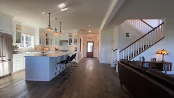 Custom Home Builder inside towards entrance