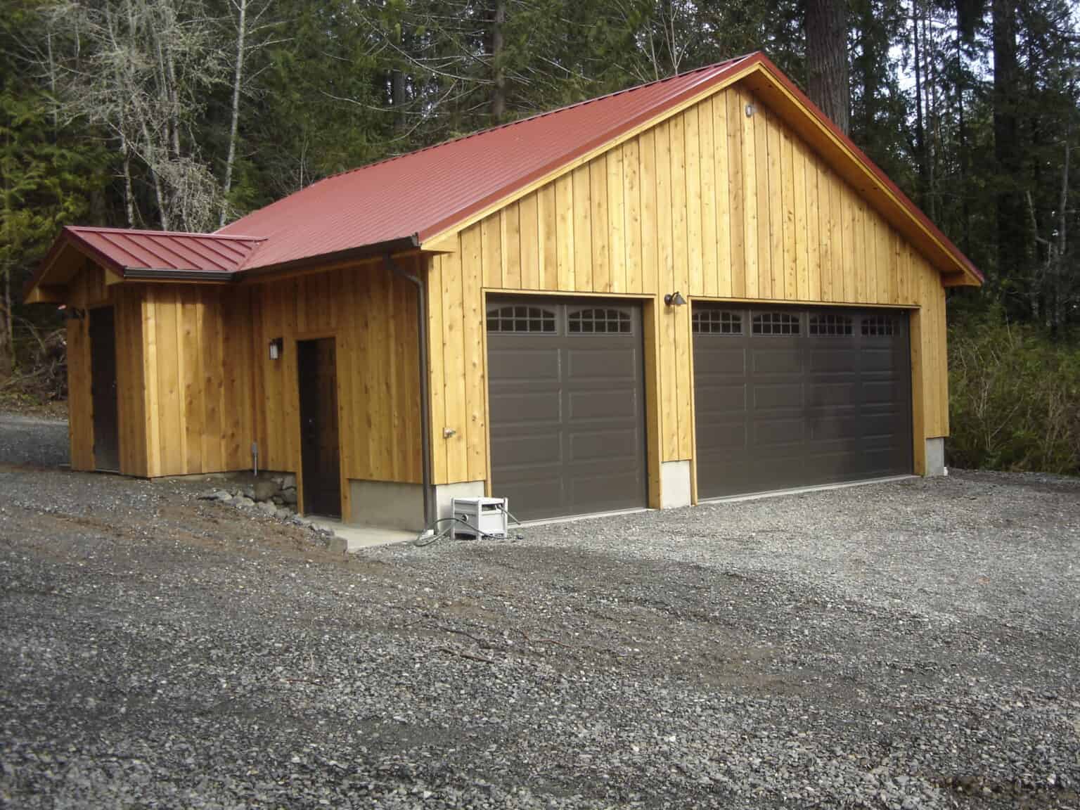 grapeview garage build detached
