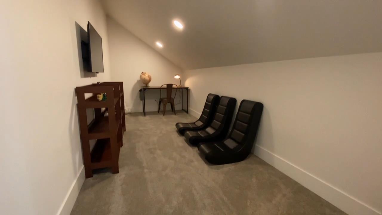 belfair custom home build game room