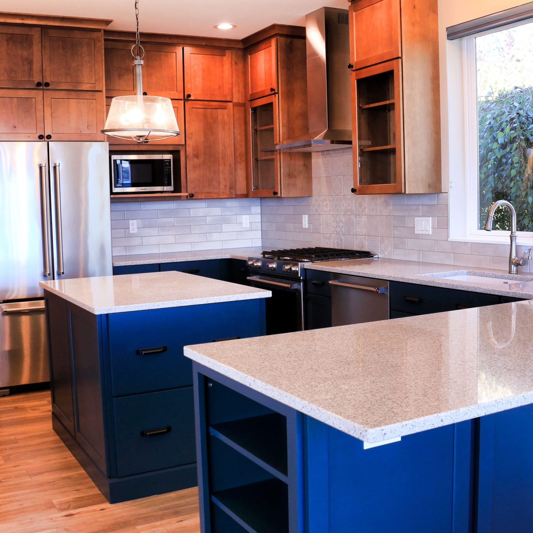 custom home build in grapeview new kitchen