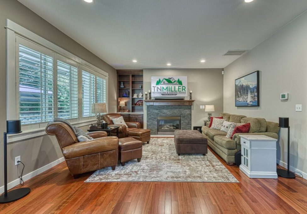 gig harbor hoime remodel living room