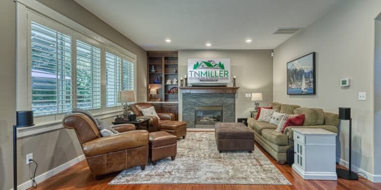 gig harbor hoime remodel living room